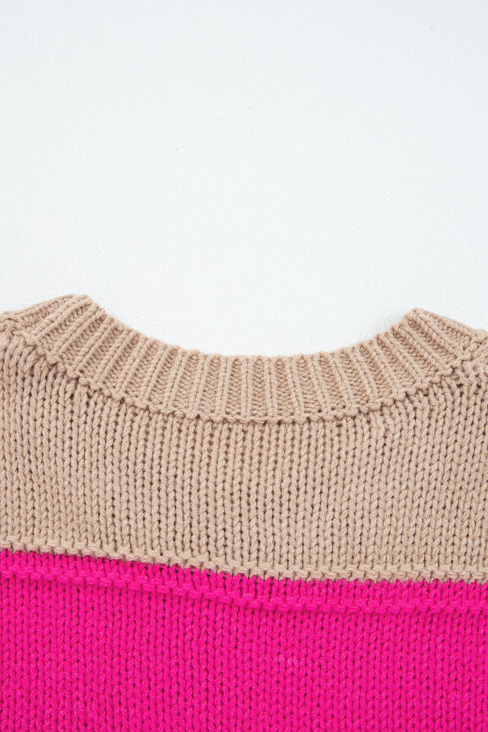 Threaded Pear Florence Block Drop Shoulder PLUS Sweater