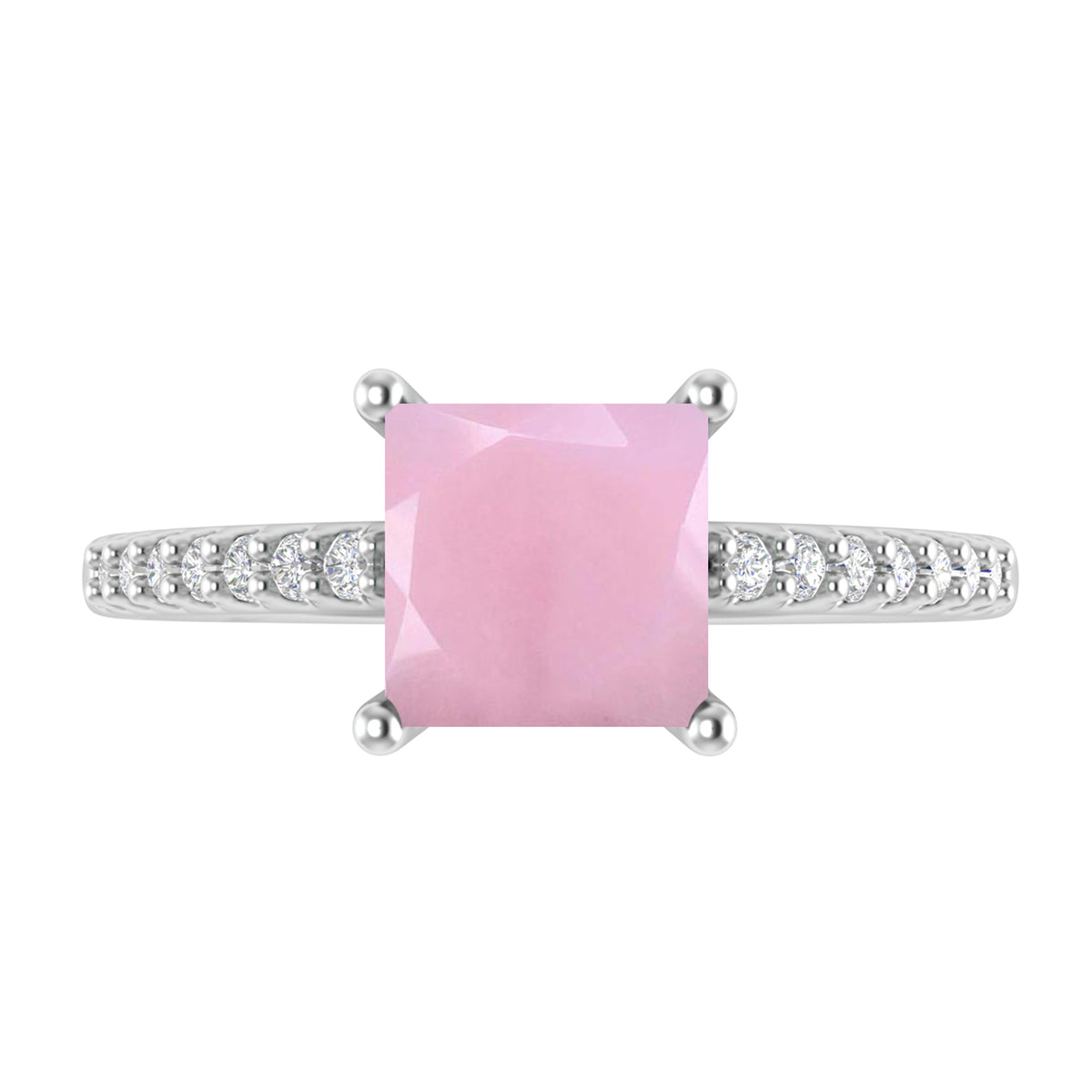 Pink, White-