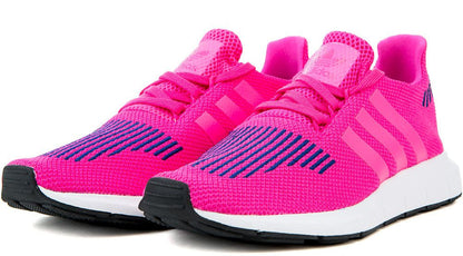 Vans Grade School adidas Swift Run J 'Shock Pink Ultra Pop' Sneakers