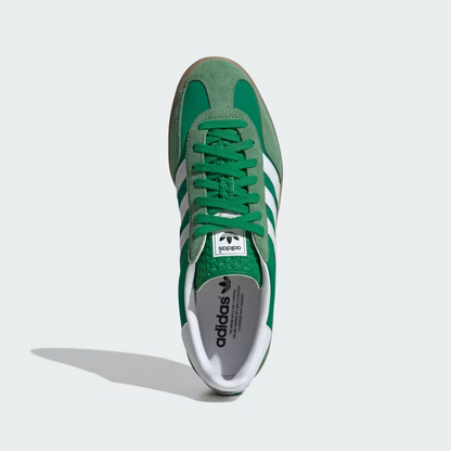 adidas Gazelle Indoor Men's Sneakers — Green/White