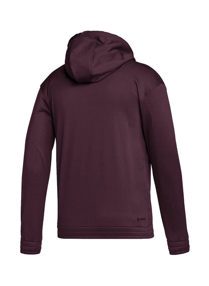 [hi3142] Mens adidas Team Issue Full-zip Hoodie
