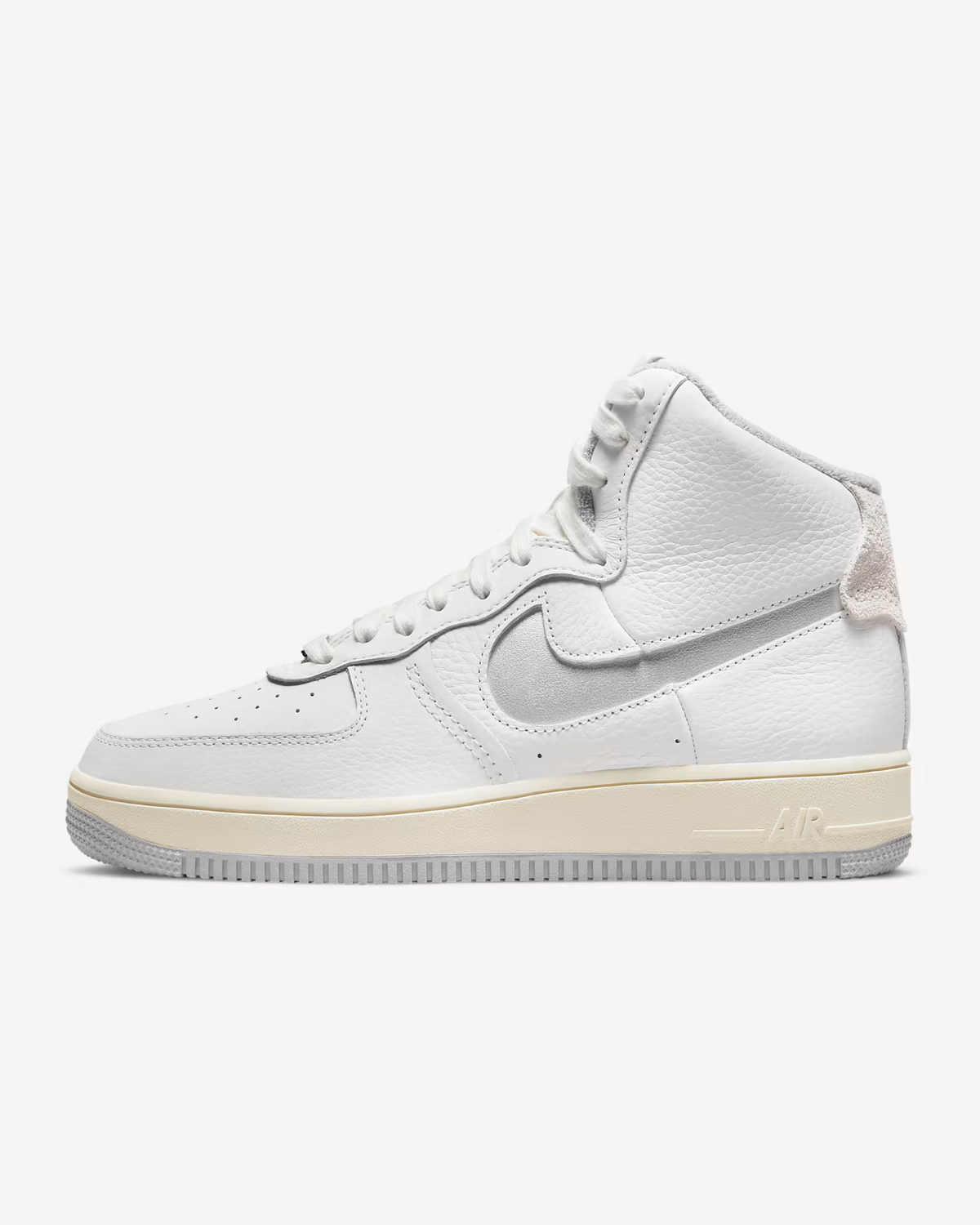 Nike Air Force 1 Sculpt Women's Platform Sneakers — White Leather