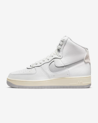 Nike Air Force 1 Sculpt Women's Platform Sneakers — White Leather