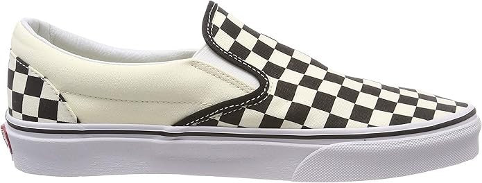 Vans Classic VEYEBWW Check Men's Sneakers — White/Black