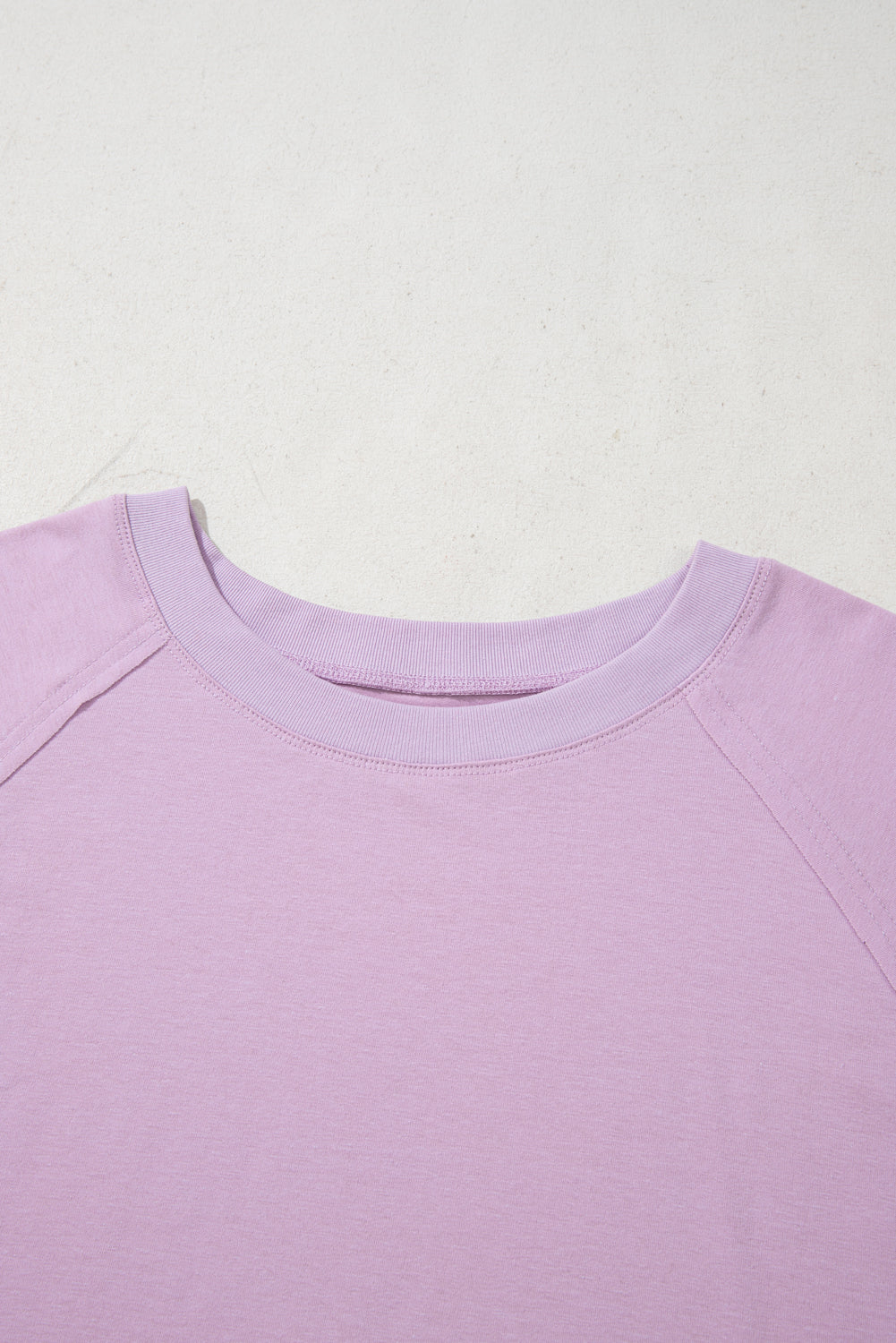 Threaded Pear Phalaenopsis Flower Patch Colorblock Plus Size Pullover Top