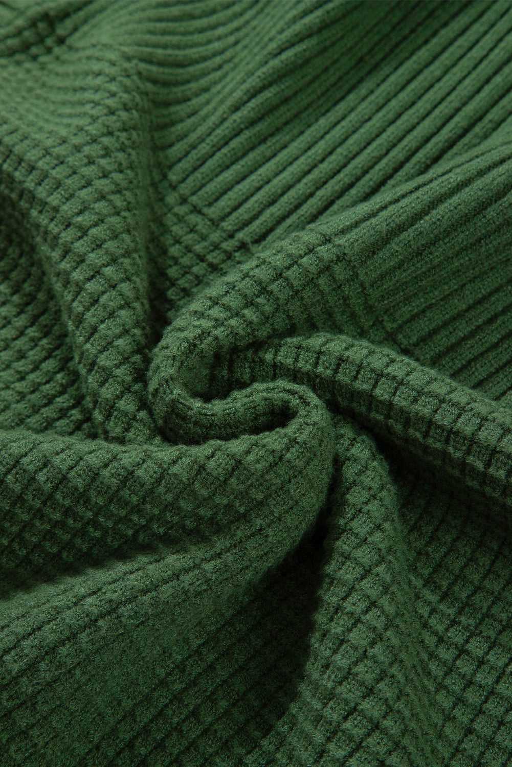 Threaded Pear Julietta Mixed Textured Knitted Sweater