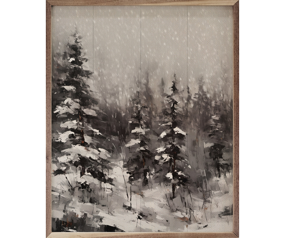 Kendrick Home Snowy Pines BW