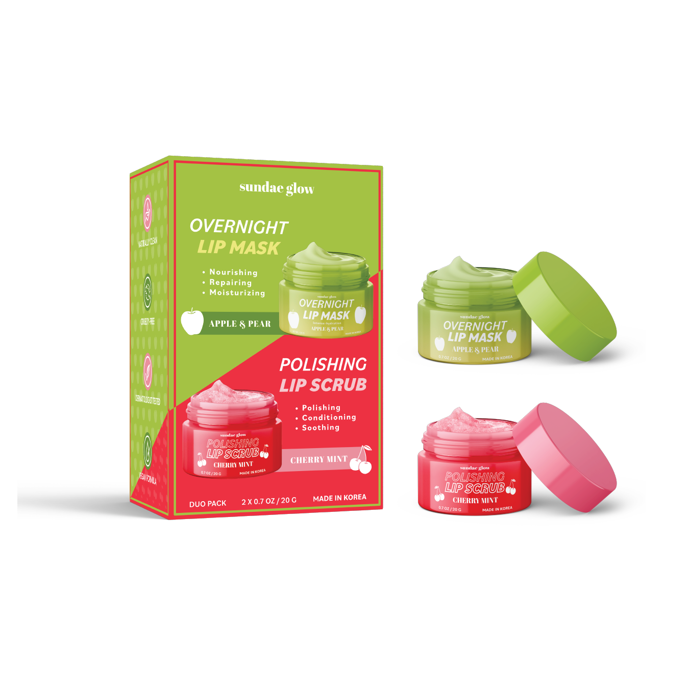 Green and Red-