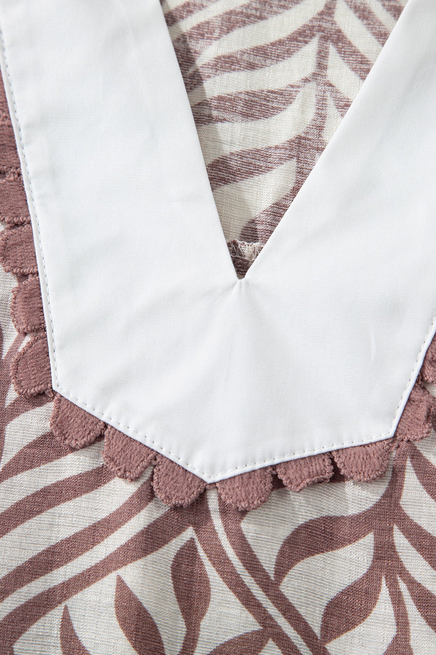 Threaded Pear Phoebe Collar Puff Sleeve Top