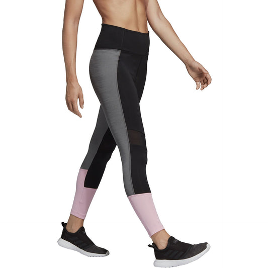 adidas Women's Design 2 Move Colorblock High-Rise 7/8 Tights