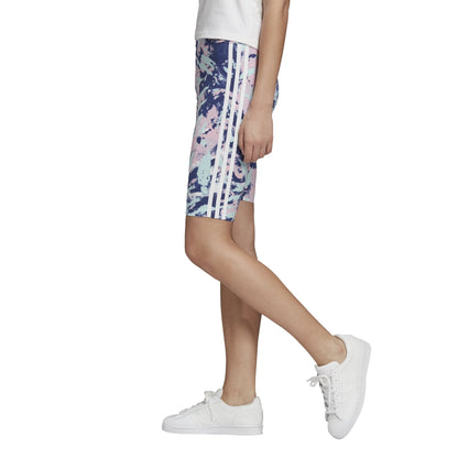 adidas Women's Originals Tie Dye Short Tight Tights