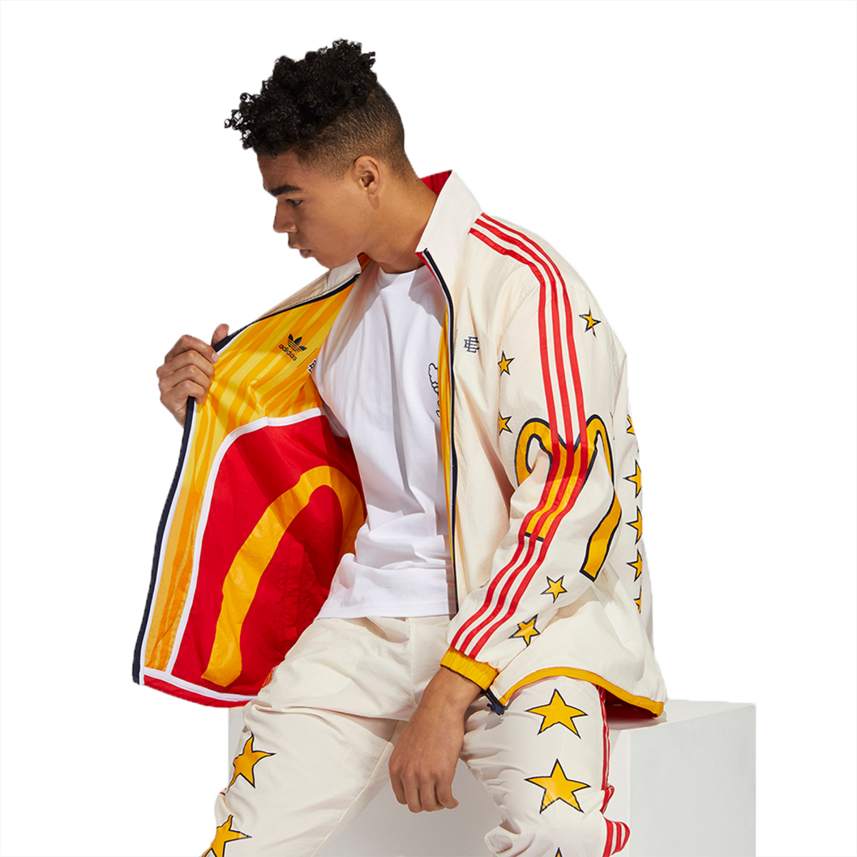 Men's adidas Eric Emanuel Mcdonald’S Reversible Track Jacket