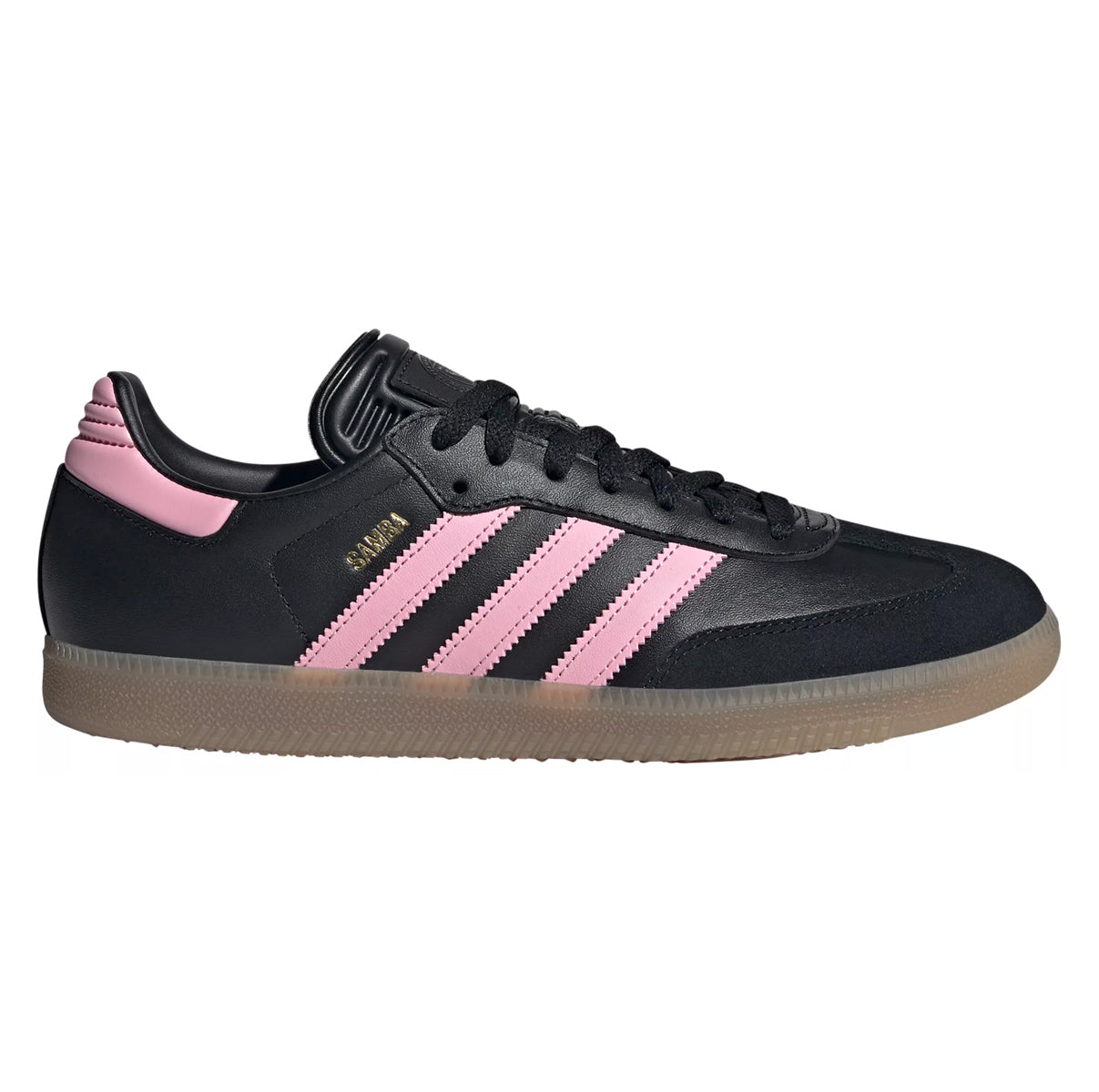 adidas Womens Samba Messi Black Gold Metallic