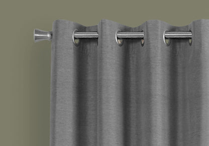 2 Pieces Set, Curtain Panel, Room Darkening, Grommet, Contemporary & Modern by Couch