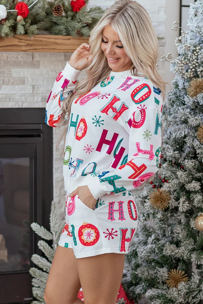 Threaded Pear Siya Christmas PJ PLUS Set