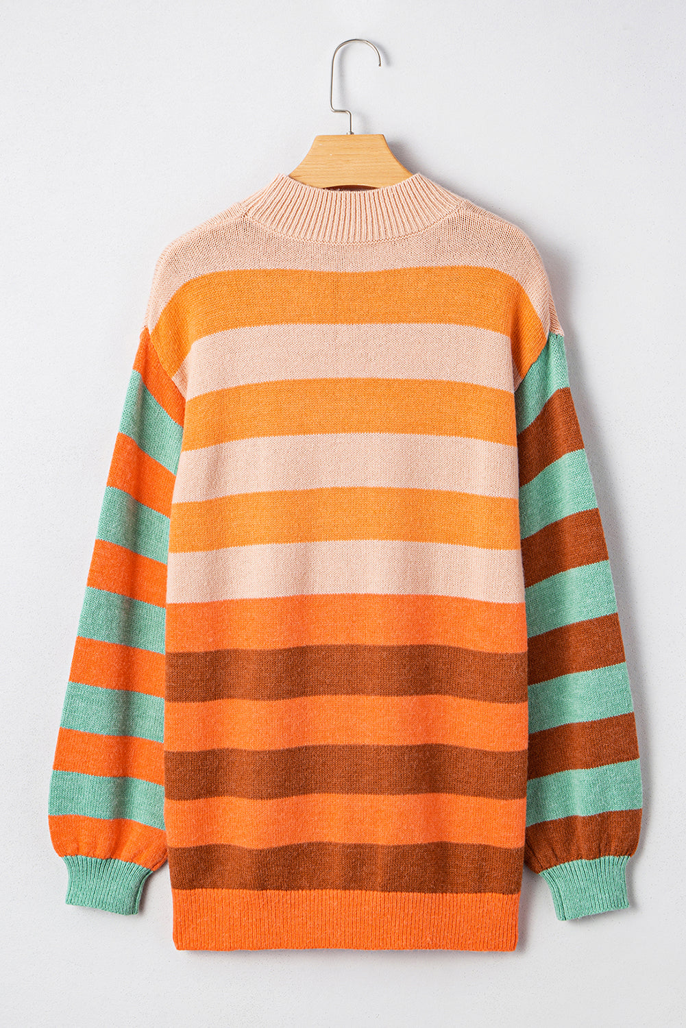 Threaded Pear Racella Drop Shoulder Cozy Sweater