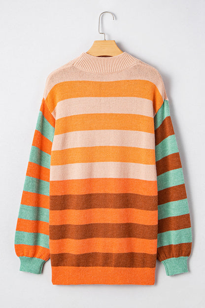 Threaded Pear Racella Drop Shoulder Cozy Sweater