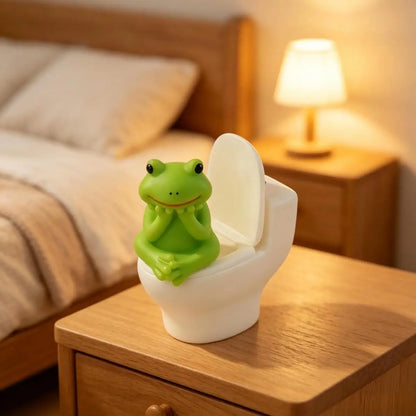 green frog-