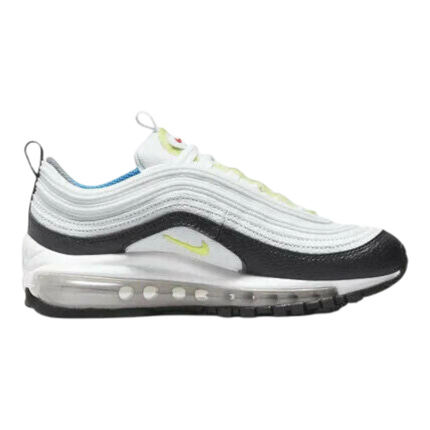 Nike Air Max 97 Big Kids Sneakers White Low-Top Casual Running Shoes