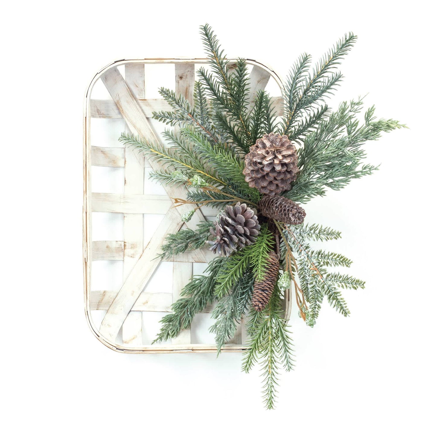 Melrose International Pine Cone Wood Wall Hanging 20.5"H