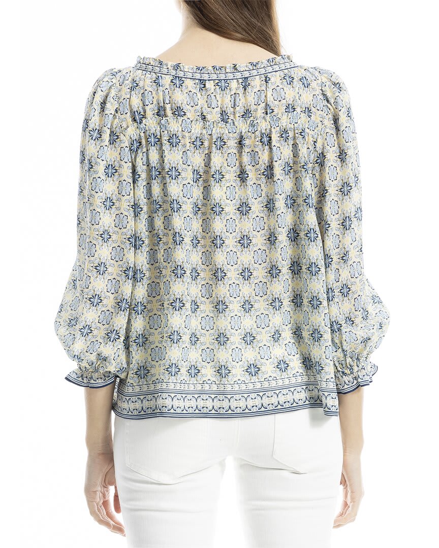 CREAM/TEAL FLORAL MIRAGE-
