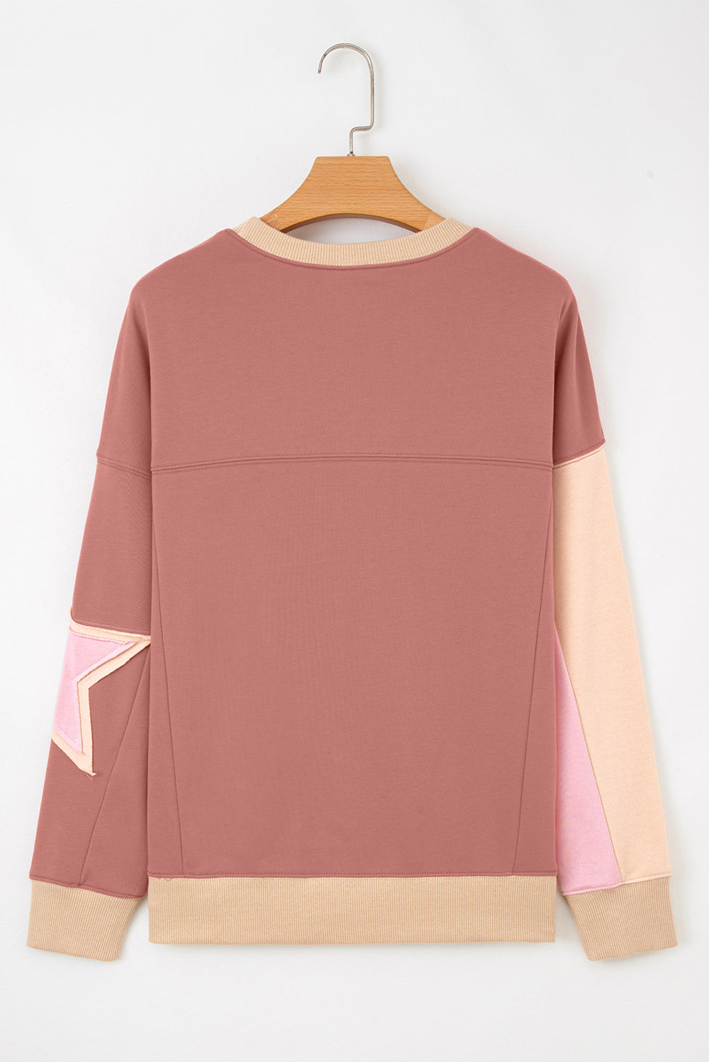 Threaded Pear Bern Hem Drop Shoulder Sweatshirt