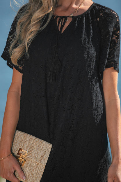 Threaded Pear Keziah Vacation Loose Maxi Dress