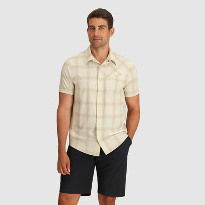 Outdoor Research Men's Astroman Button Ss Upf 30 Sun Shirt