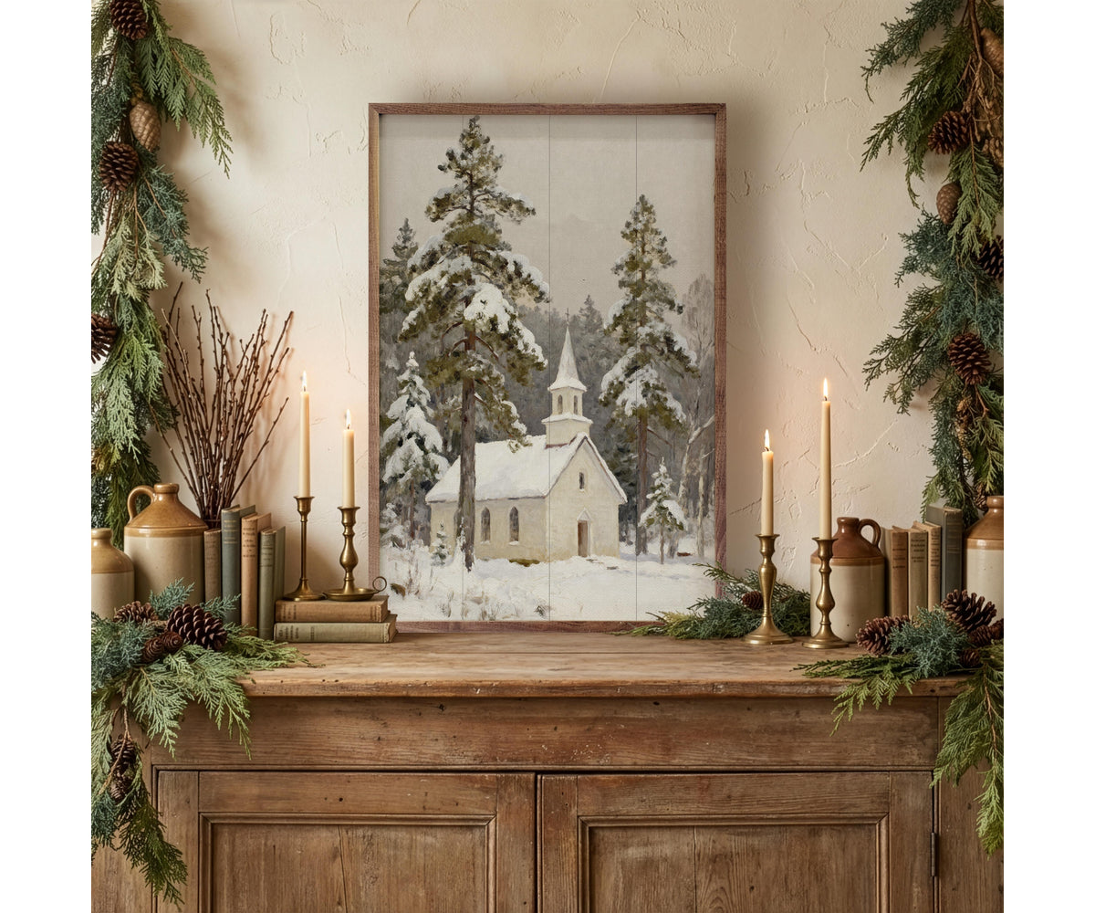 Kendrick Home Church In Snowfall
