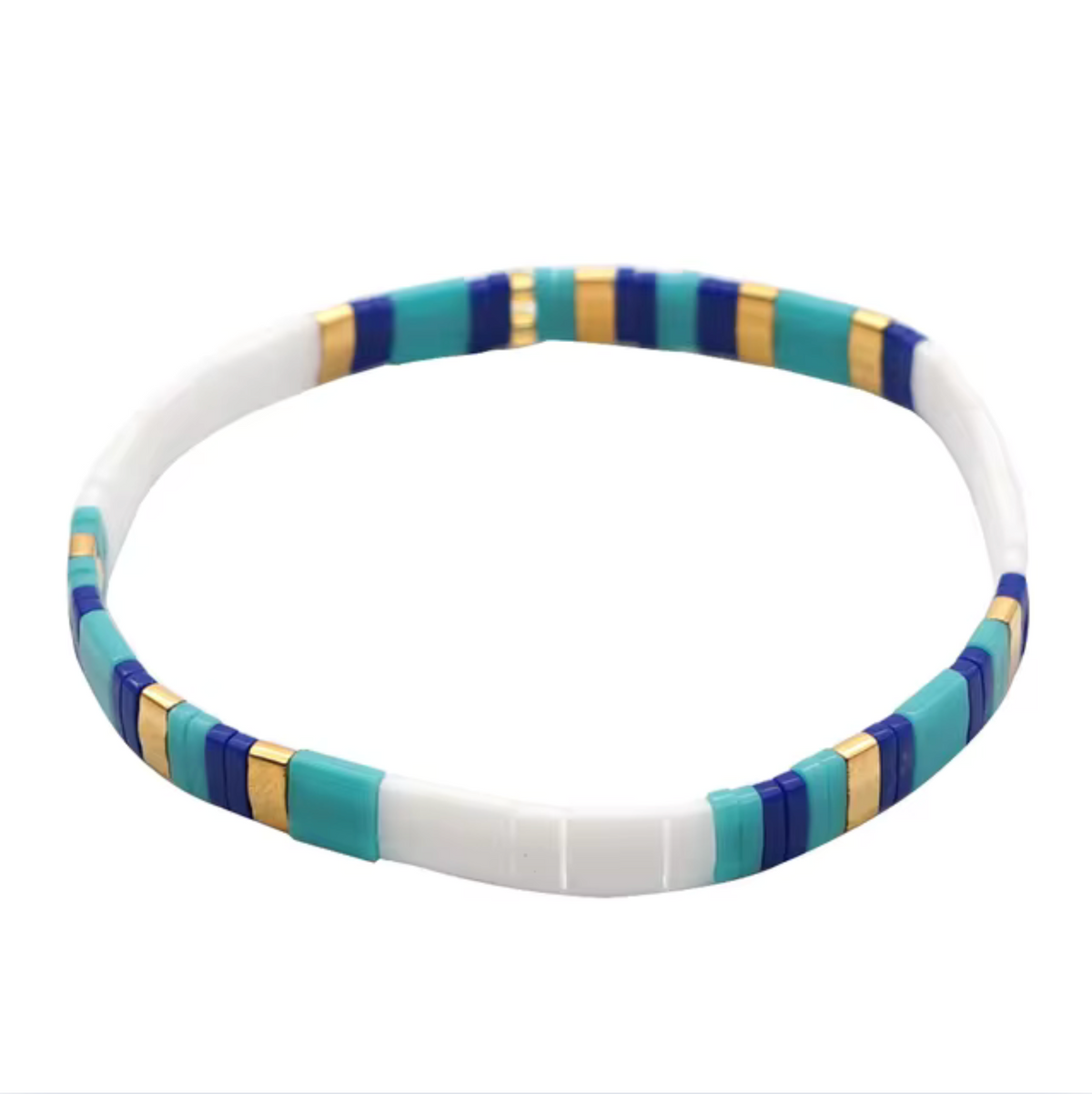 White Blue Mix-