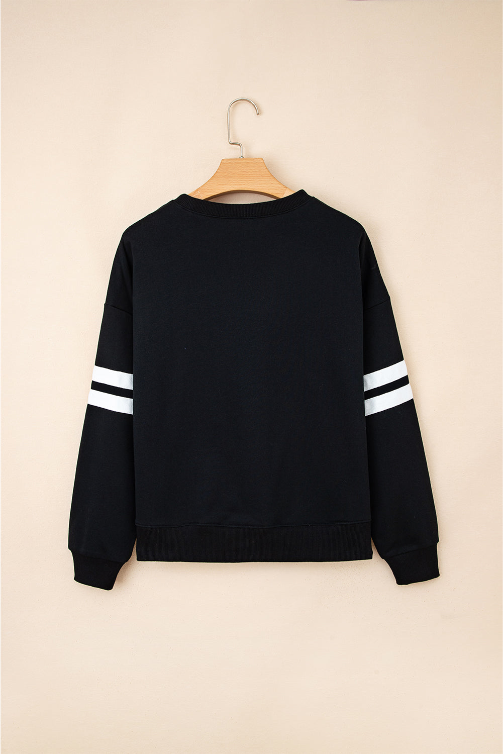 Threaded Pear Taylor Striped Oversized Sweatshirt