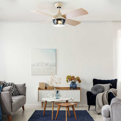 Almond/ Clear-