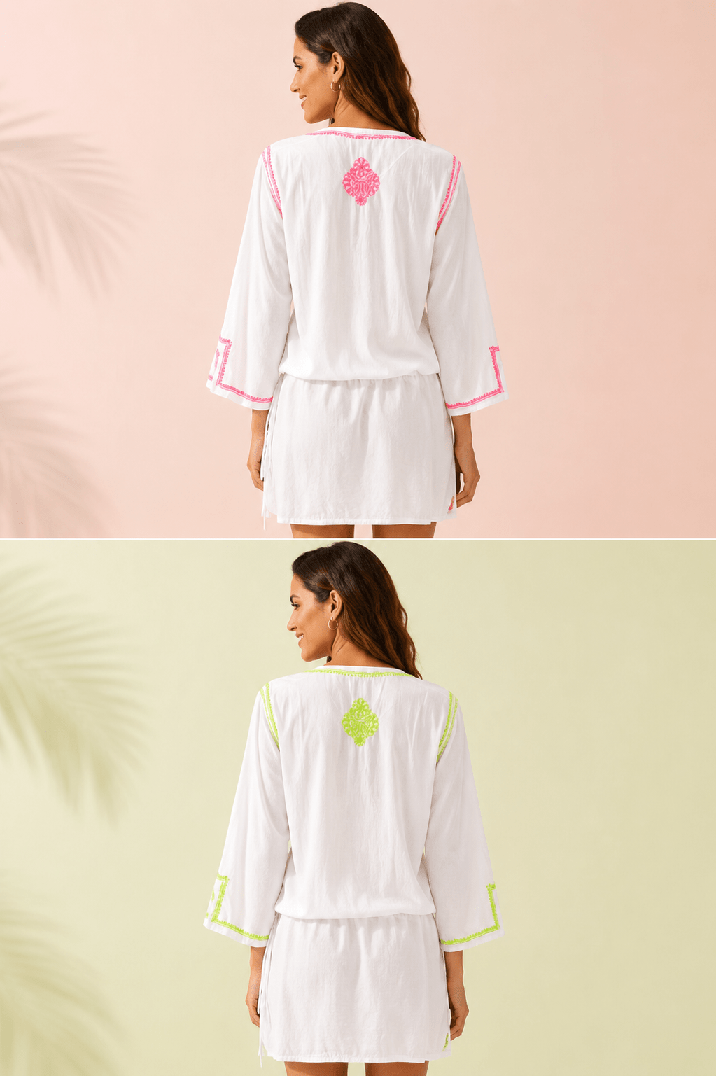 White Pink-