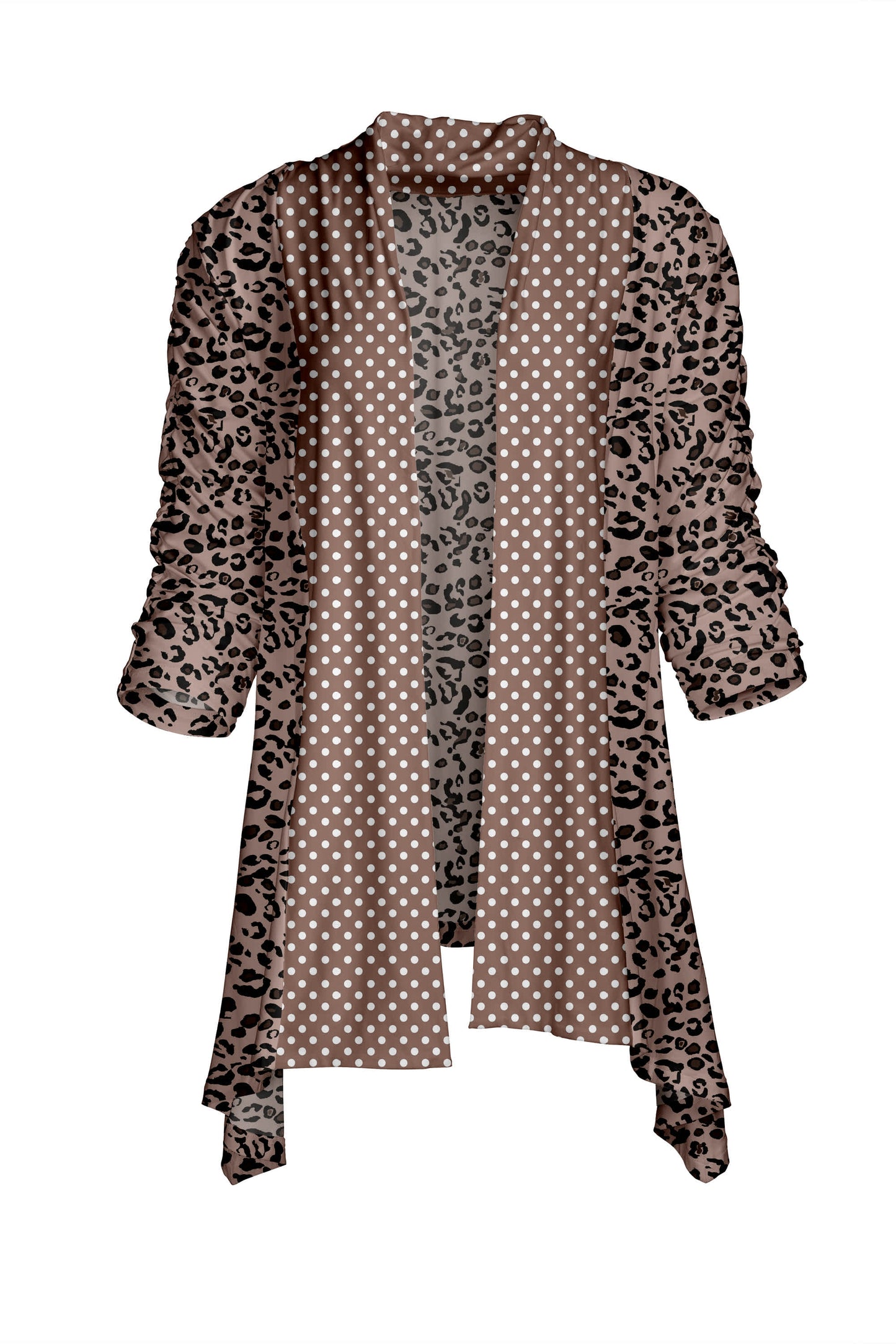 Beige Brown Animal Geo Mix-