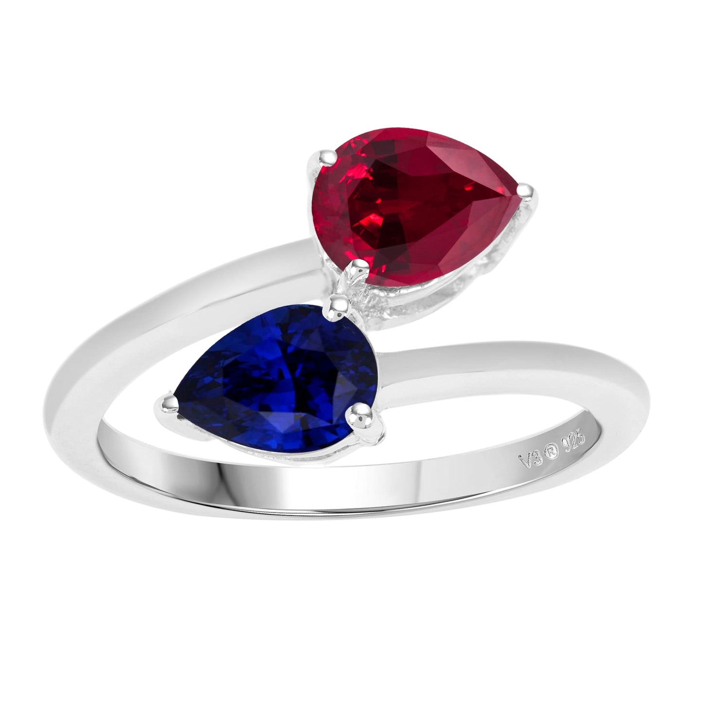 Blue, Red-
