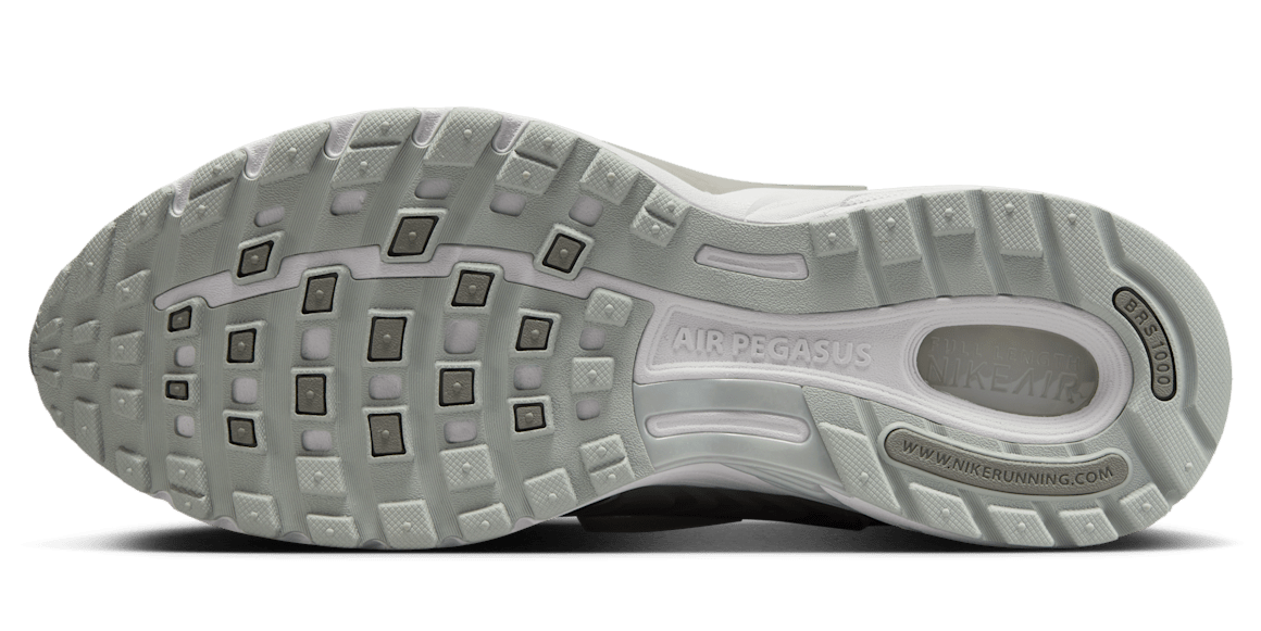 Nike Men's Air Pegasus Wave 'Flat Silver Metallic Silver' Sneakers