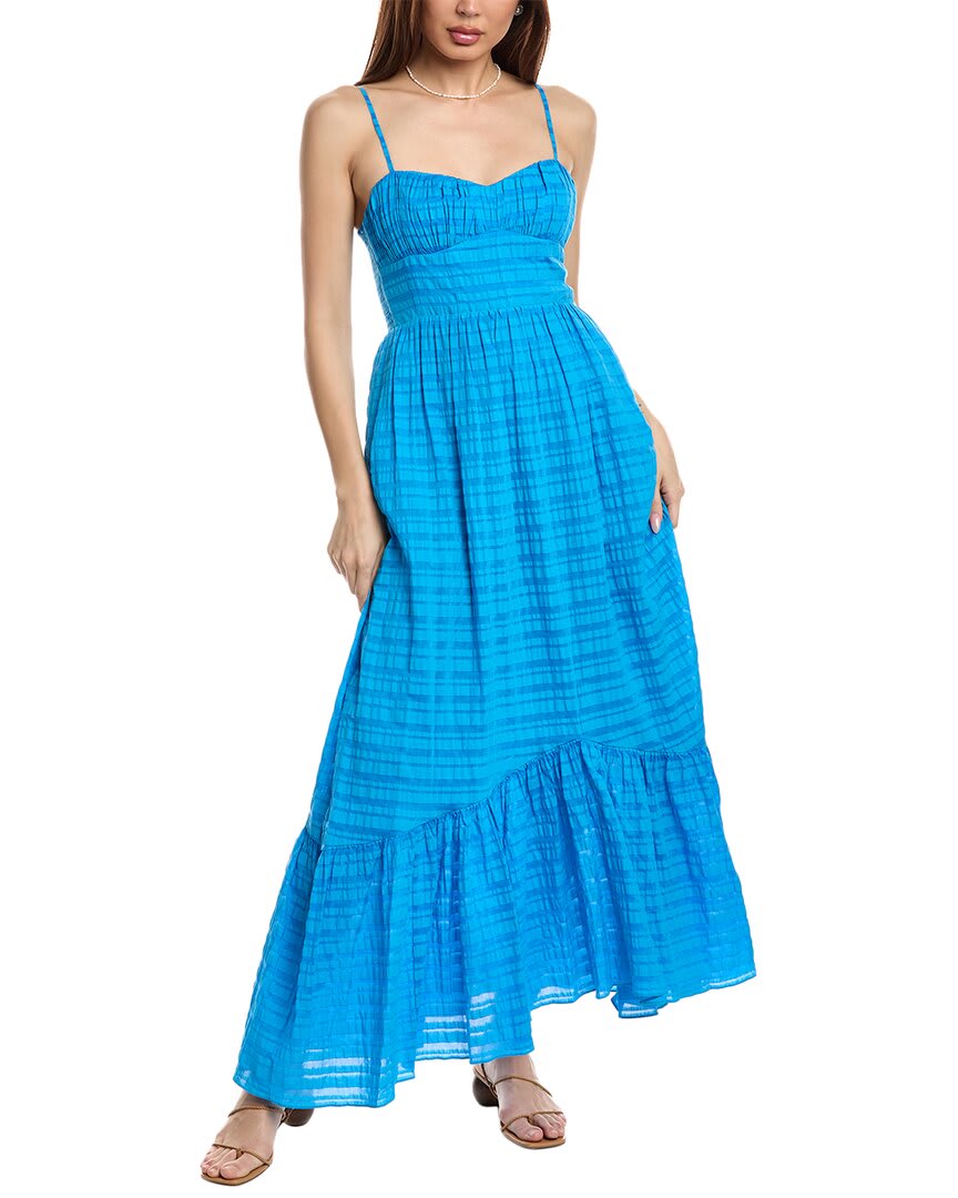 LAGUNA BLUE TEXTURED COTTON-