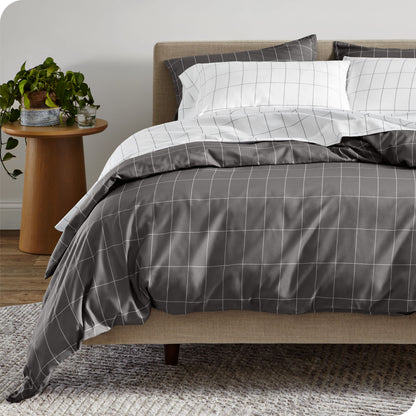 Grid - Grey/White-