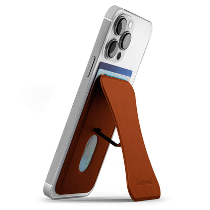 Cellhelmet Magsafe Compatible Wallet with Kickstand - Brown