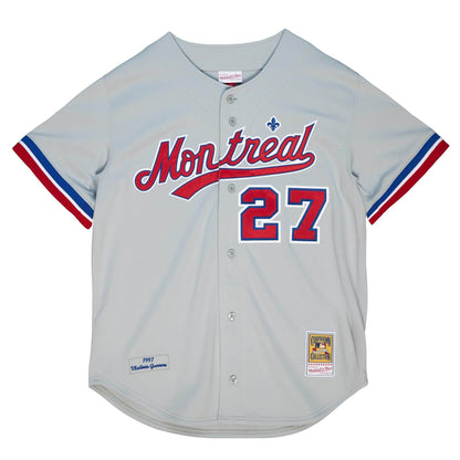 Mitchell & Ness Men's MLB Montreal Expos Cooperstown Authentic Jersey