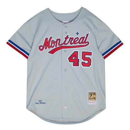 Mitchell & Ness Men's MLB Montreal Expos Cooperstown Authentic Jersey