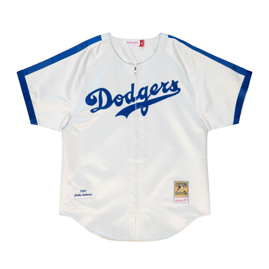 Mitchell & Ness MLB Satin Jersey Los Angeles Dodgers 1949 Jackie Robinson