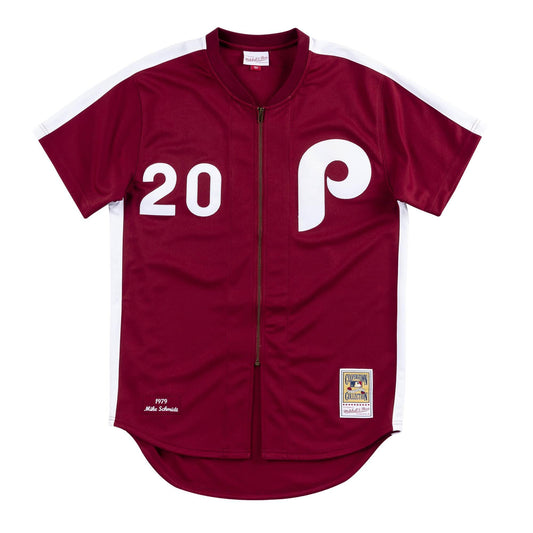 [AJY1GS18299-PPHCARD79MSC] Mens Mitchell & Ness MLB Alternate Jersey Philadelphia Phillies 79 Mike Schmidt - sneakAR