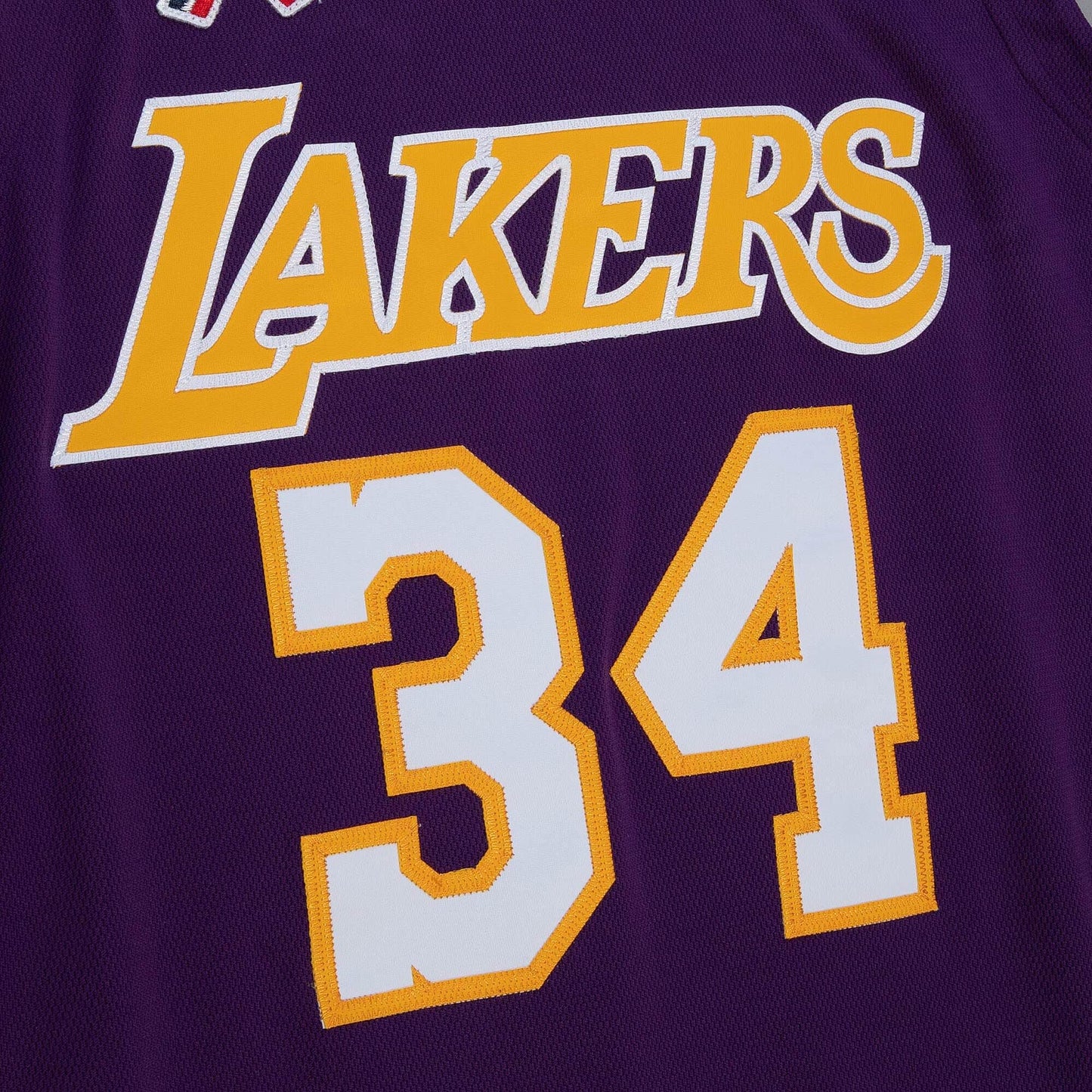 Mitchell & Ness NBA Finals Jersey La Lakers 2001 Shaquille O'Neal
