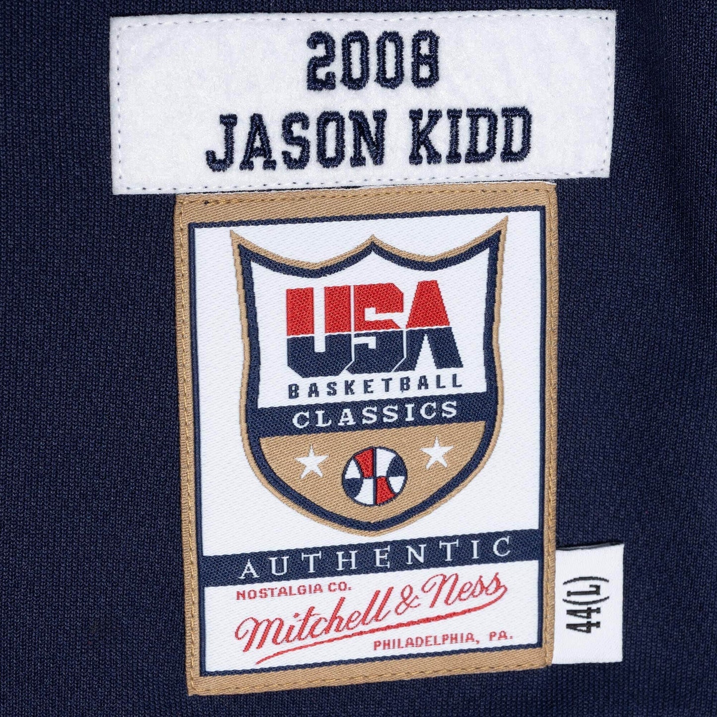 Mitchell & Ness NBA Dark Jersey Usa 2008 Jason Kidd Jerseys