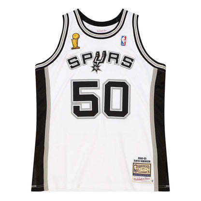 Mitchell & Ness NBA Home Finals Jersey San Antonio Spurs 2002 David Robinson