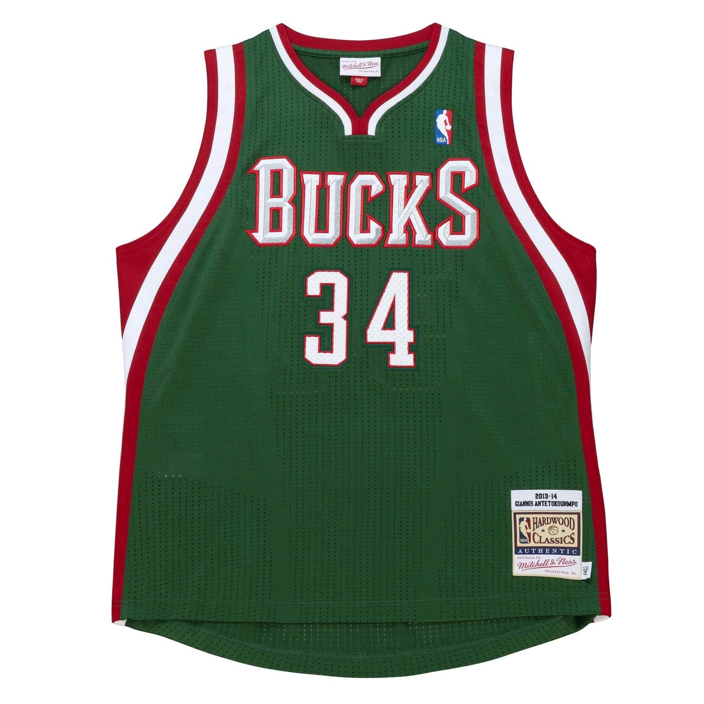 Mitchell & Ness NBA Road Jersey Milwaukee Bucks 2013 Giannis Antetokounmpo
