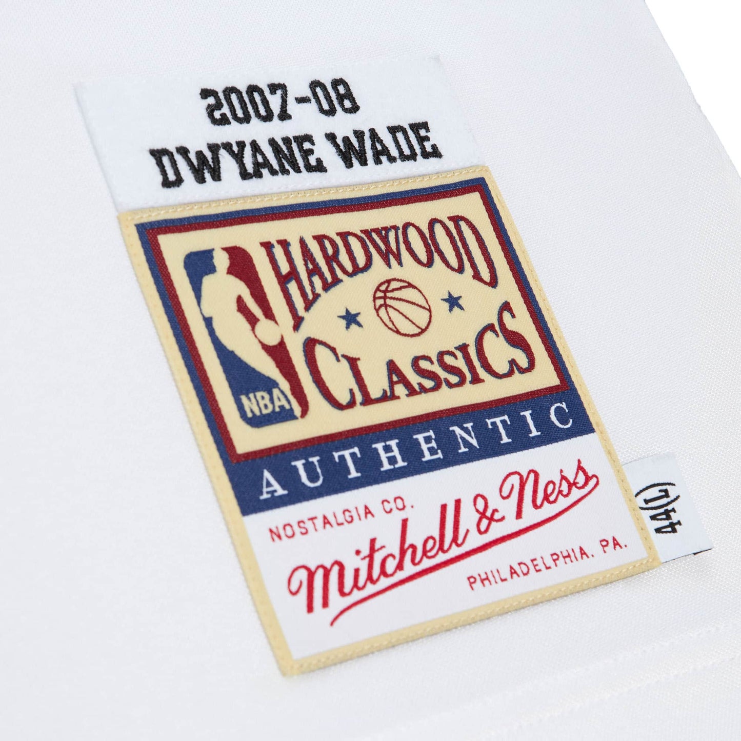 Men's Mitchell & Ness Hwc Jersey Heat 2007 Dwyane Wade