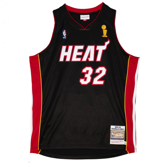 Mitchell & Ness NBA Authentic Road Finals Jersey Heat 05-06 Shaquille O'Neal