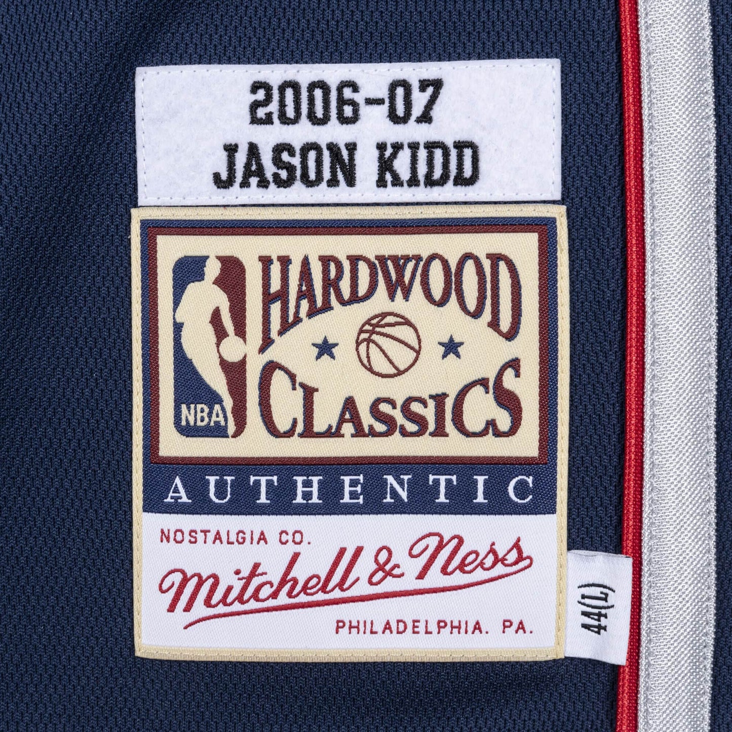 Mitchell & Ness Men's Authentic Jersey Nets 2006 Jason Kidd